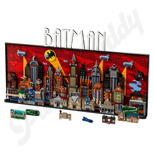 76271 MOC Batman: The Animated Series Gotham City Building Blocks ART 4210pcs Gotham City Building Blocks