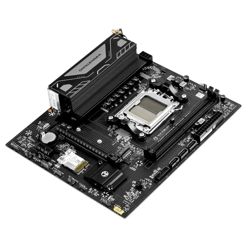 AMD B650M Challenger DDR5 M.2 Motherboard AM5 Ryzen 7500F/7900X/7700X/7600X AMD B650M Motherboard