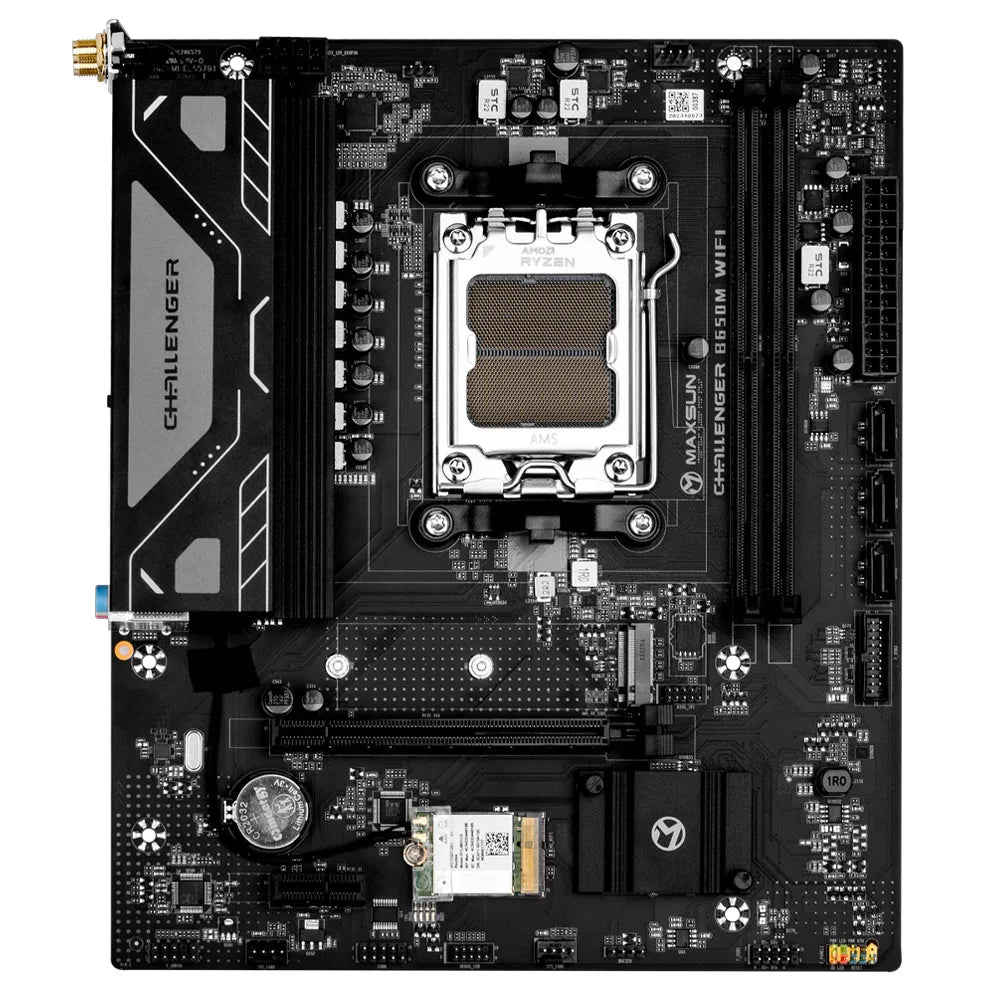 AMD B650M Challenger DDR5 M.2 Motherboard AM5 Ryzen 7500F/7900X/7700X/7600X AMD B650M Motherboard