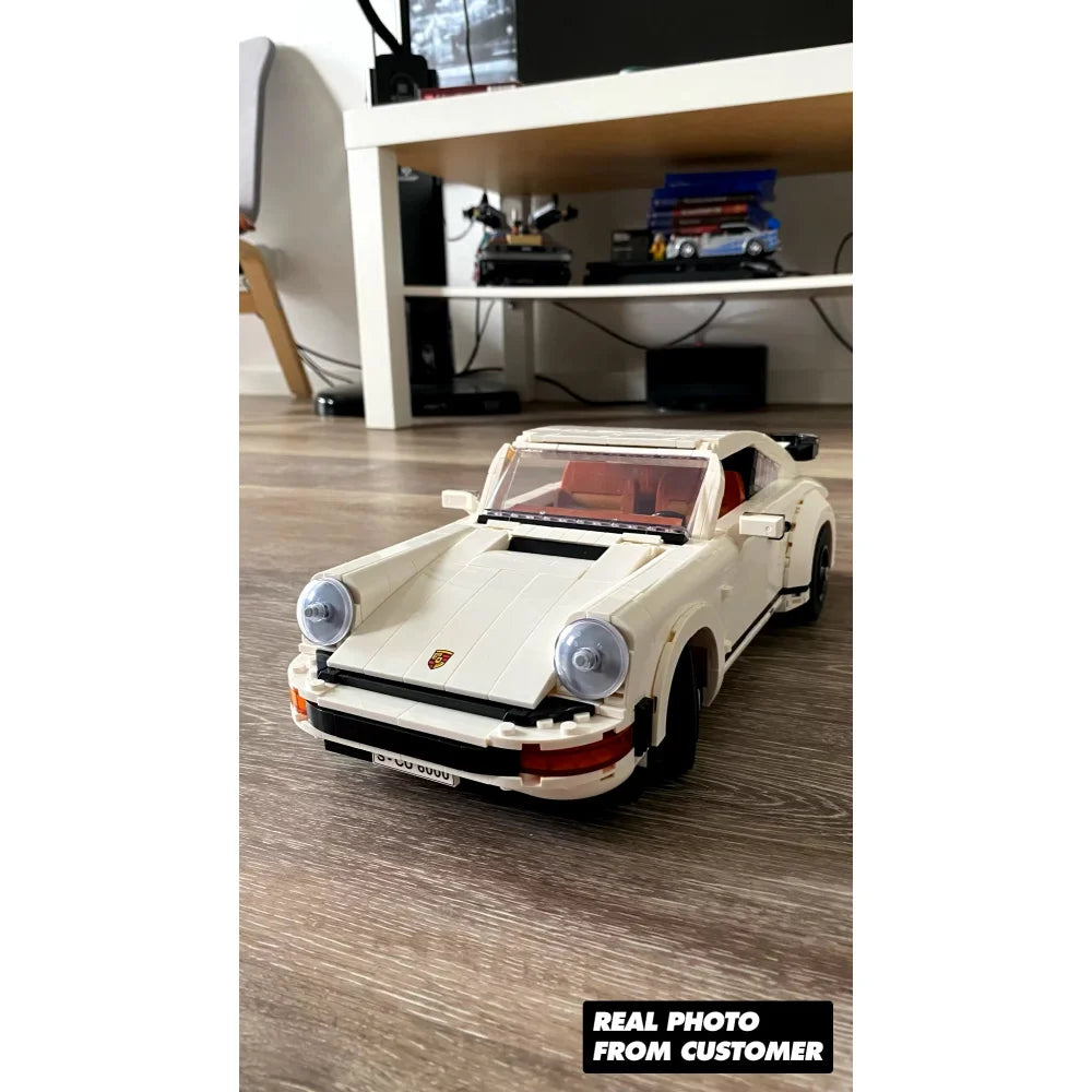 Classic Porsche 911 Technical Luxury Sports Car Building Blocks 1458PCS Icons Classic Porsche 911 Building Blocks