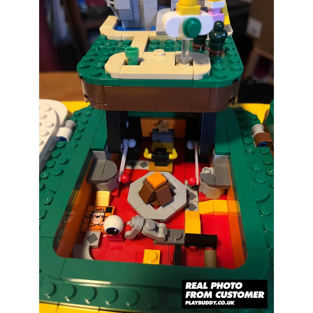 MOC 71395 Super Mario 64 Question Mark Block Building Blocks Super Mario 2064PCS Question Mark / 2064 Pieces Building