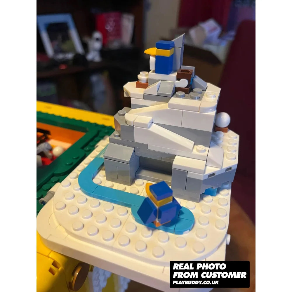MOC 71395 Super Mario 64 Question Mark Block Building Blocks Super Mario 2064PCS Question Mark / 2064 Pieces Building