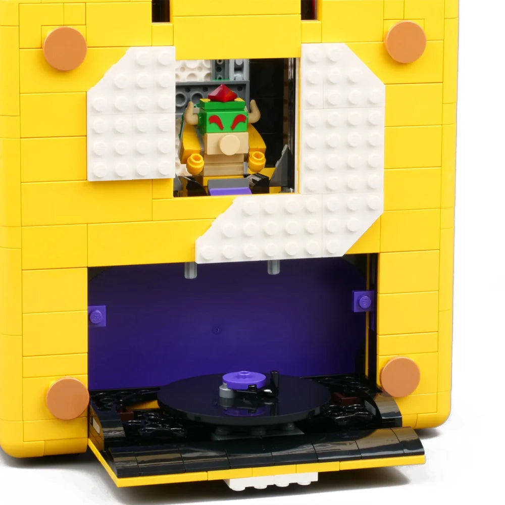 MOC 71395 Super Mario 64 Question Mark Block Building Blocks Super Mario 2064PCS Question Mark / 2064 Pieces Building
