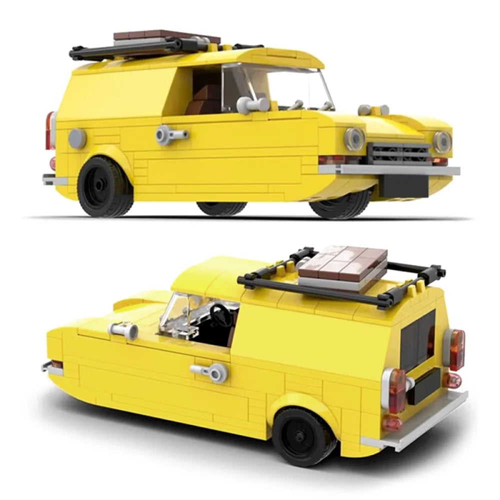 Only Fools And Horses 3 Wheeled Van Model Building Blocks DIY Assembly Bricks Only Fools And Horses Building Blocks