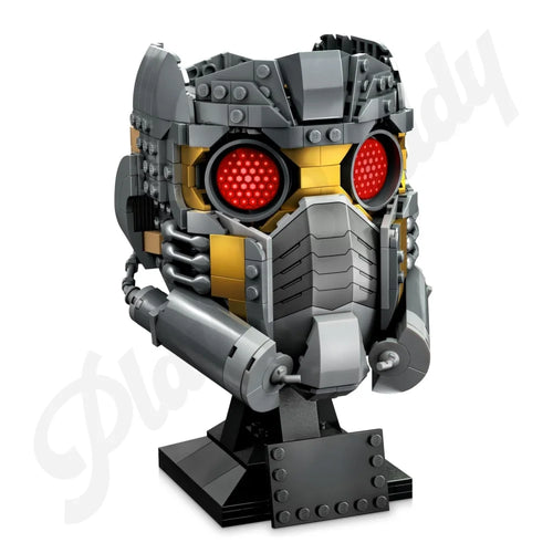Super Heroes: Star-Lord’s Helmet Building Blocks Set 600PCS Assembly Bricks Star-Lord’s Helmet Building Blocks