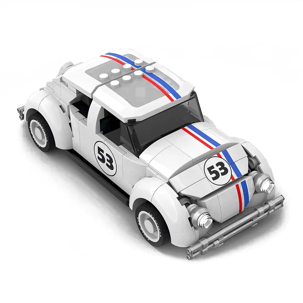 VW Beetle Herbie 53 Edition MOC Building Blocks 322PCS Sports Car DIY Bricks VW Beetle Herbie 53 Edition / Online PDF
