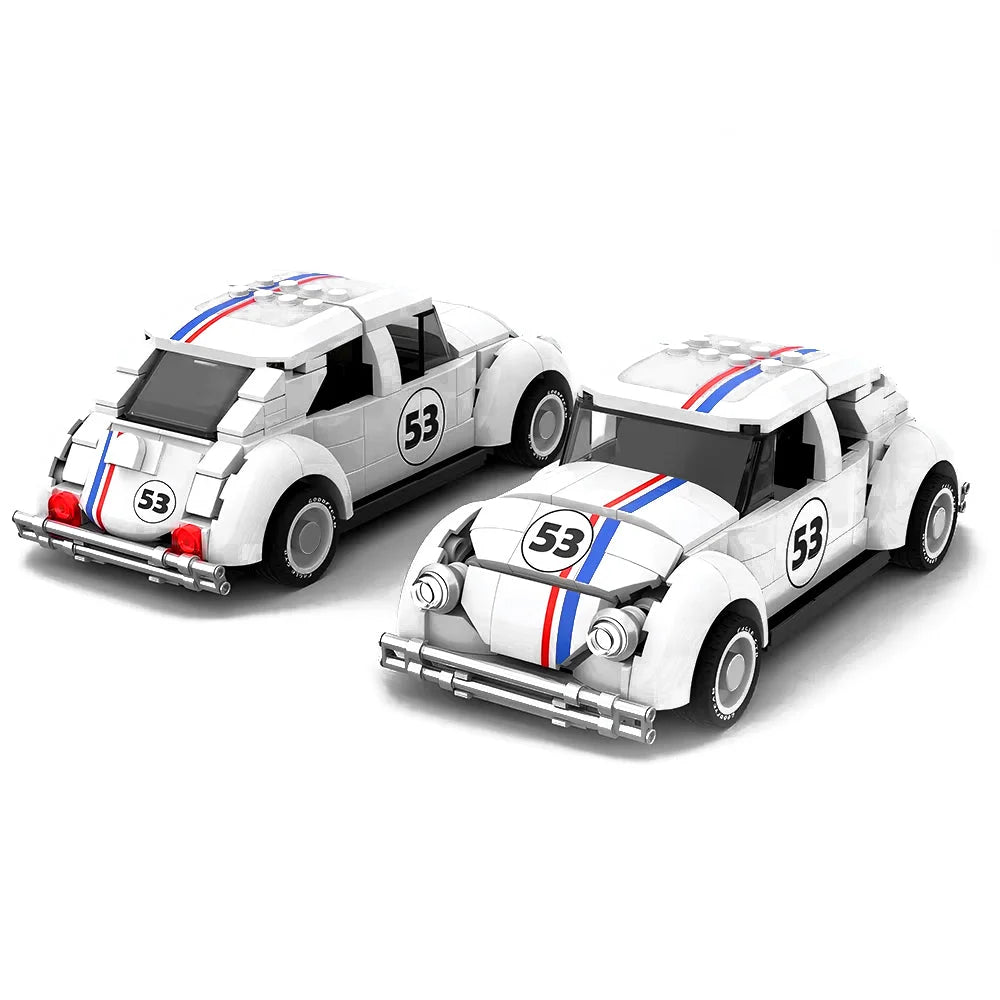 VW Beetle Herbie 53 Edition MOC Building Blocks 322PCS Sports Car DIY Bricks VW Beetle Herbie 53 Edition / Online PDF