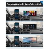 10.26 Inch 4K Touch Screen Car Bluetooth FM Wireless Apple CarPlay Android Auto - Car Entertainment