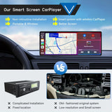 10.26 Inch 4K Touch Screen Car Bluetooth FM Wireless Apple CarPlay Android Auto - Car Entertainment