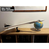 10318 Concorde Supersonic Airbus Building Blocks Technic 105CM Airplane Model Concorde / 2083 Pieces Building Blocks