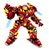 Avengers Iron Man Hulkbuster 1452PCS Marvel Building Blocks w/ 6 Figures