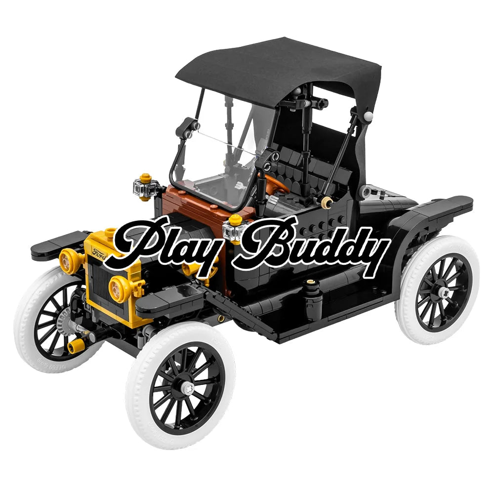 1910s Ford Model T (11376) 1060PCS Building Blocks Assembly Bricks - Ford Model T - Building Blocks