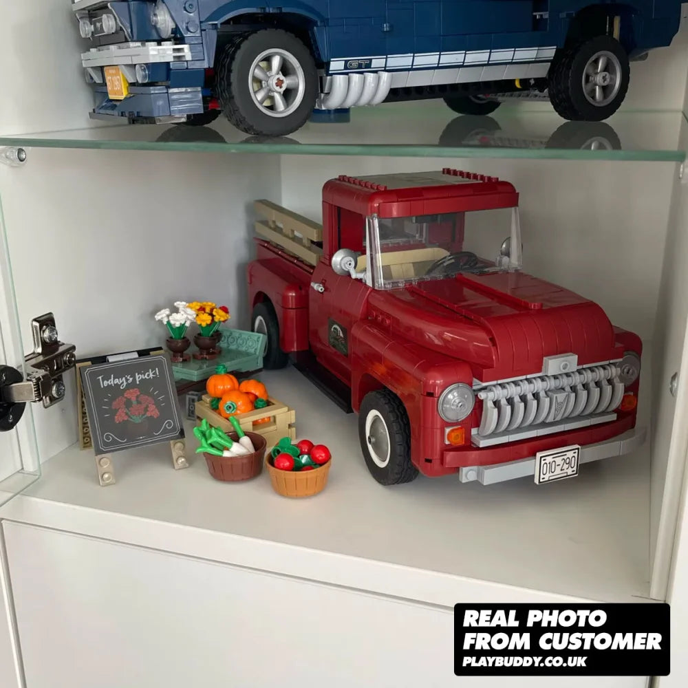 1950s Pickup Truck (10290) 1677PCS Building Blocks Assembly Bricks - 1950s Pickup Truck - Building Blocks