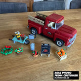 1950s Pickup Truck 1677PCS Building Blocks (10290) MOC Bricks Kit 1950s Pickup Truck Building Blocks