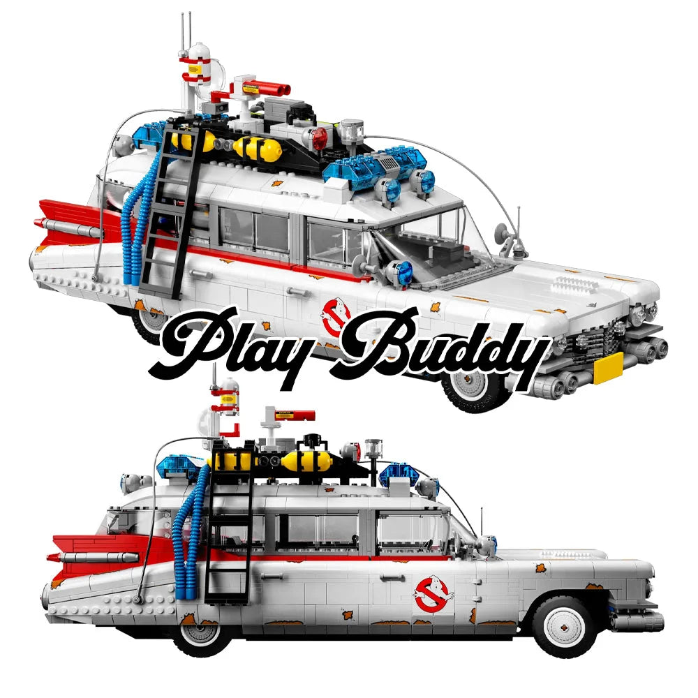 1959 Cadillac Ghostbusters ECTO-1 (10274) 2352PCS Building Blocks - Ghostbusters ECTO-1 - Building Blocks
