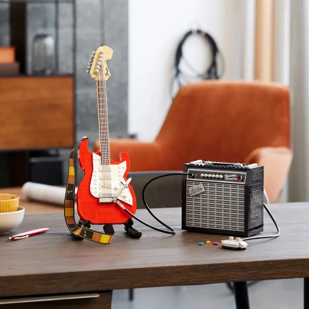 1970s Fender Stratocaster (21329) 1074PCS Building Blocks Fender Stratocaster Building Blocks