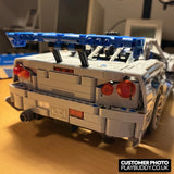 2 Fast 2 Furious Nissan Skyline GT-R R34 (42210) 1410PCS Building Blocks Nissan Skyline GT-R R34 Building Blocks