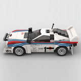 244PCS Lancia Rally 037 Martini Racing 1983 Building Blocks Assembly Bricks Lancia Rally 037 Building Blocks