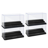 3 Steps Acrylic Display Case For Brick Minifigures Building Blocks Box Storage 4x Cases Building Blocks