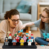 3 Steps Acrylic Display Case For Brick Minifigures Building Blocks Box Storage Building Blocks