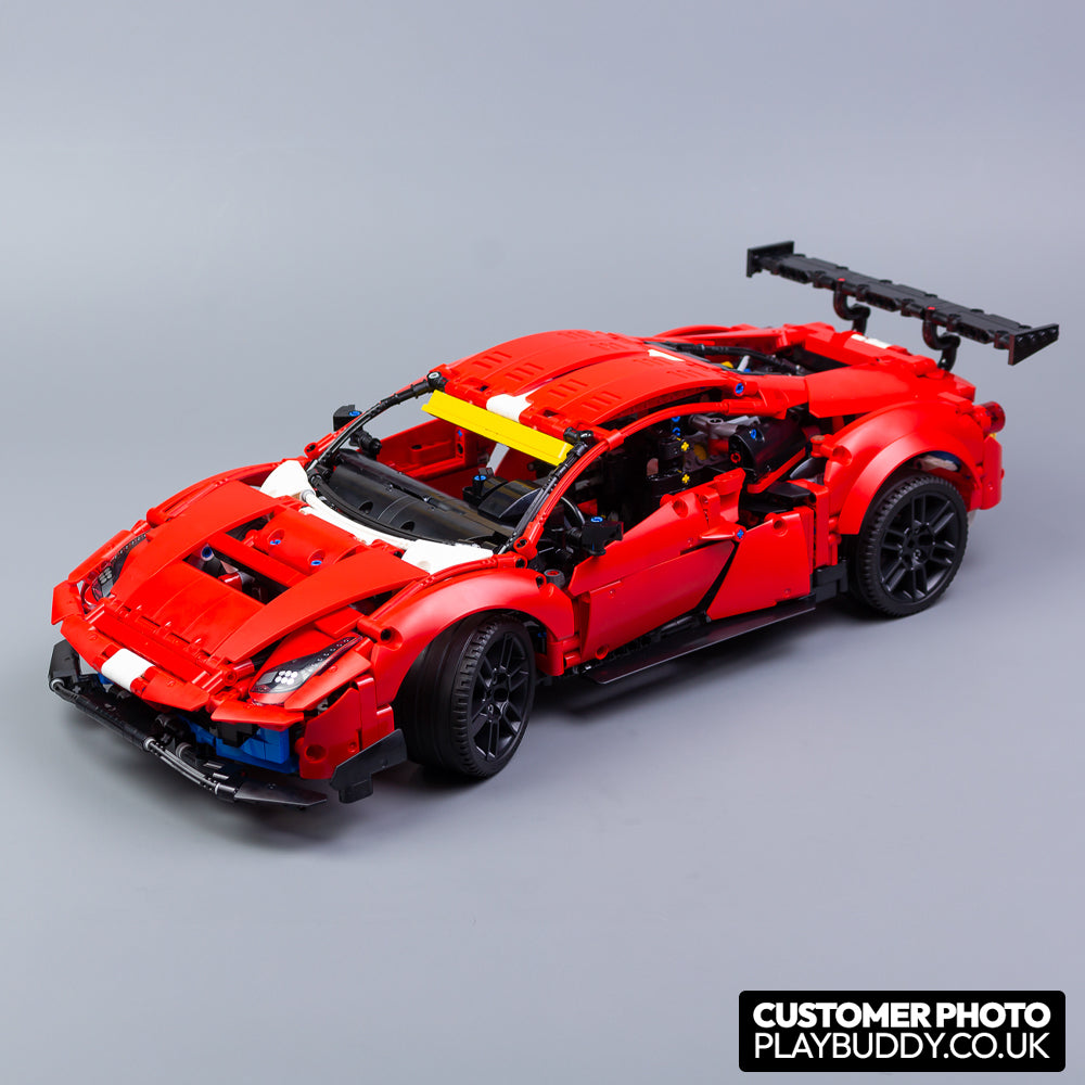 Ferrari 488 GTE “AF Corse #51” (42125) 1684PCS Building Blocks Assembly Bricks