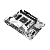 AMD B450 DDR4 Dual Channel mATX White Motherboard for AM4 Ryzen R3 R5 R7 CPUs AMD B450 Motherboard