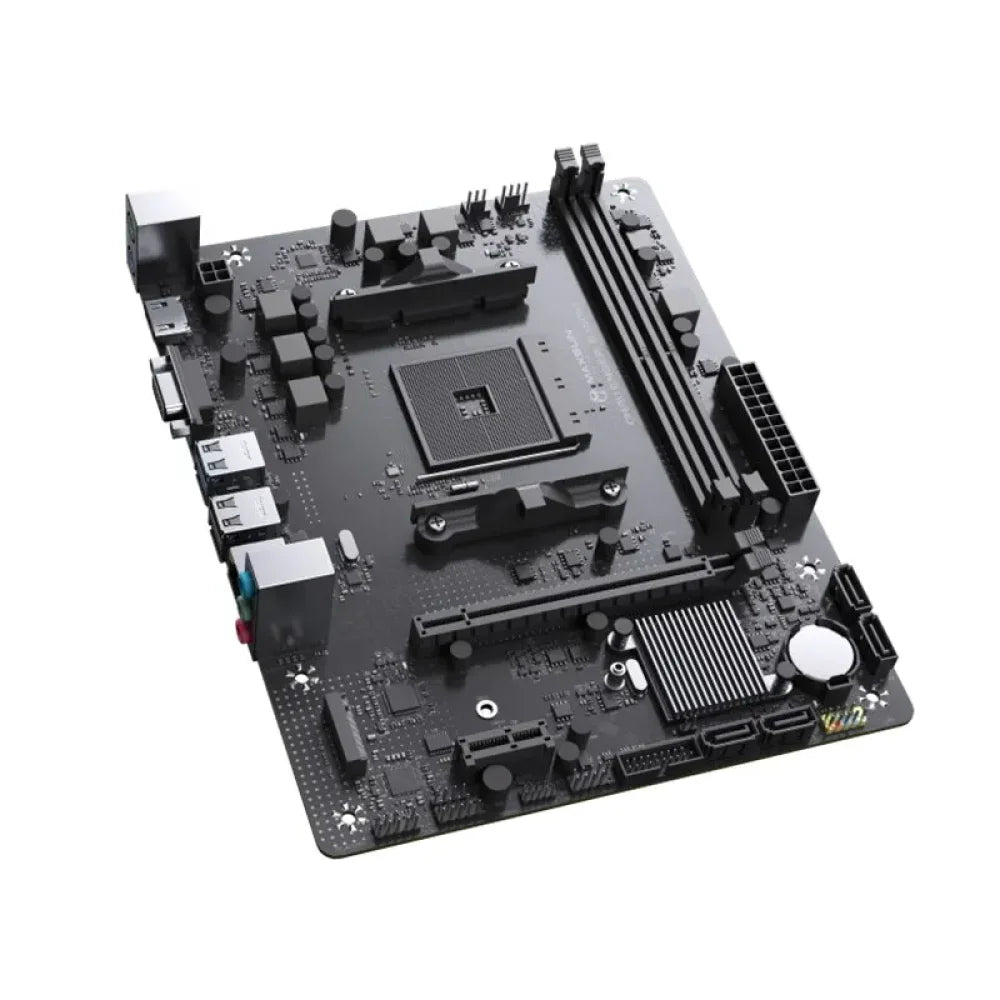 AMD B450M DDR4 M.2 NVMe PCIe 3.0 mATX Motherboard AM4 Ryzen 4500 5600 5600G CPU AMD B450M Motherboard