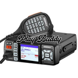 AR-318 25W Mini Ham Transceiver Car Mobile Radio Amateur Walkie Talkie Dual Band Black Walkie Talkie