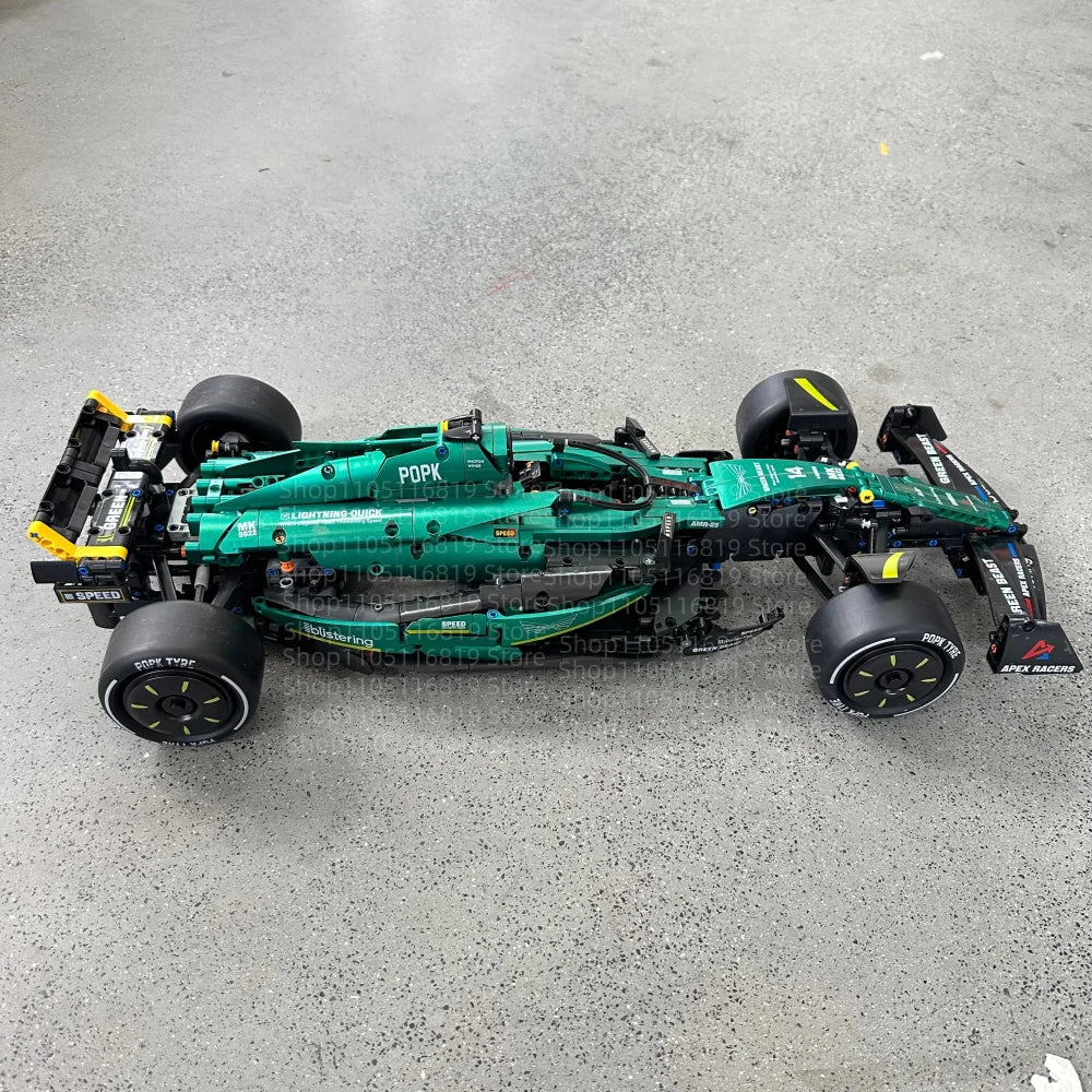 Aston Martin AMR24 F1 Formula One 1912PCS Technic Building Blocks Aston Martin AMR24 Building Blocks