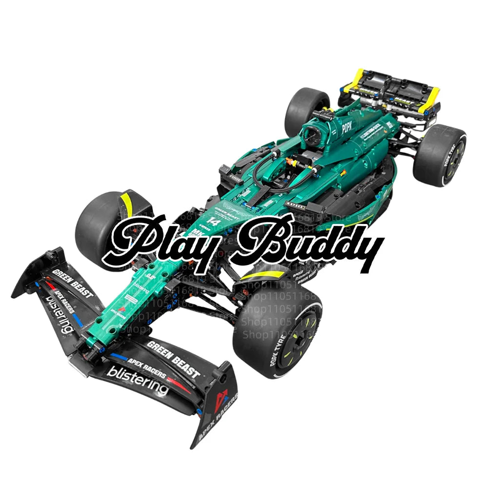 Aston Martin AMR24 F1 Formula One 1912PCS Technic Building Blocks Aston Martin AMR24 Building Blocks