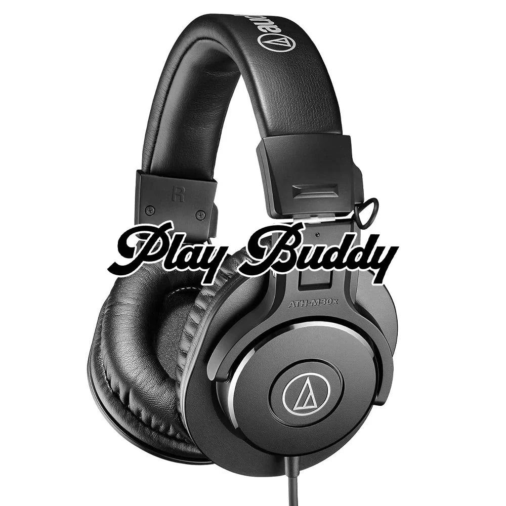 Audio Technica ATH-M30X Professional Wired Monitor Headphones Black ATH-M30x Headphones