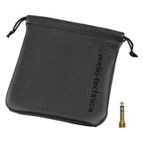 Audio Technica ATHM50X Black Studio Monitor Headphones + Case & Cables ATH-M50X ATH-M50x Microphone