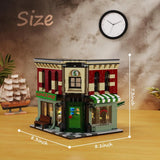 Audrey II Piranha Plant House Flower Shop 850PCS Building Blocks MOC Bricks Flower Shop Building Blocks