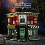 Audrey II Piranha Plant House Flower Shop 850PCS Building Blocks MOC Bricks Flower Shop Building Blocks