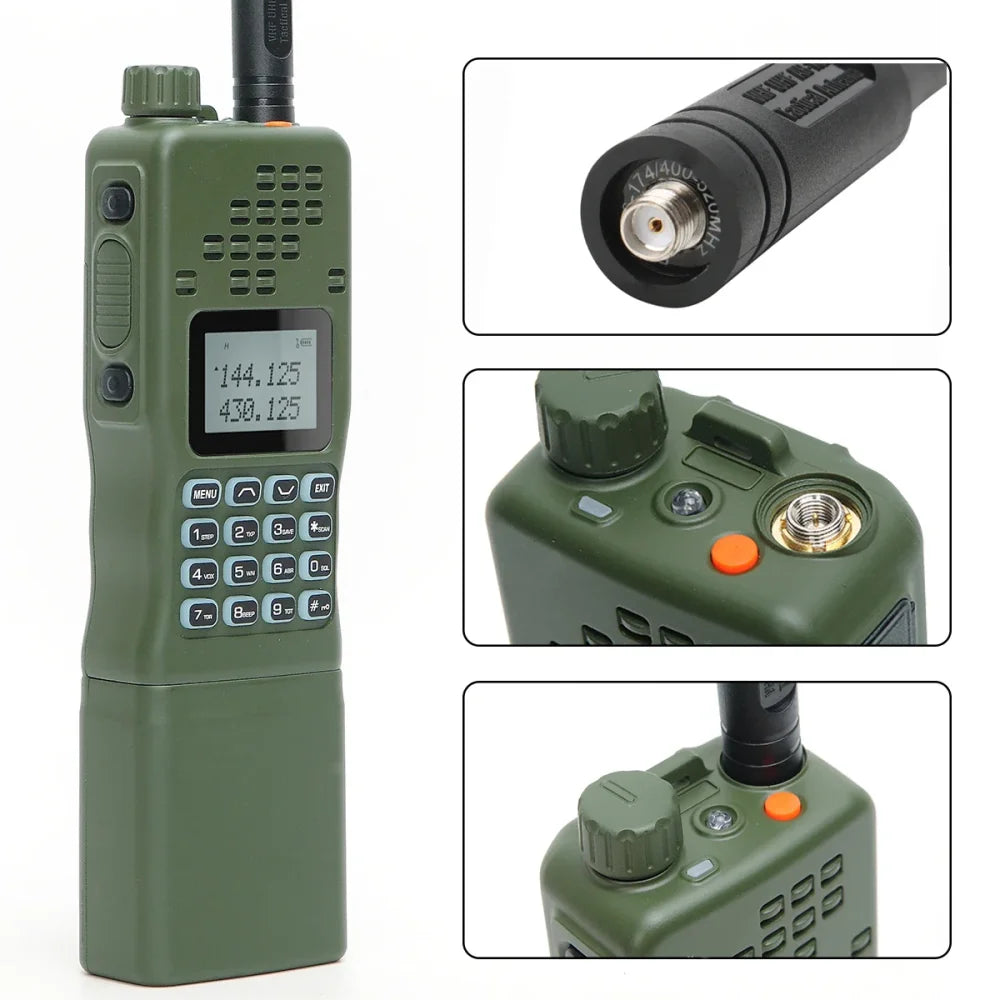 Baofeng AR-152 15W Walkie Talkie Two Way Radio 12000mAh GPS Tactical Long Range Walkie Talkie