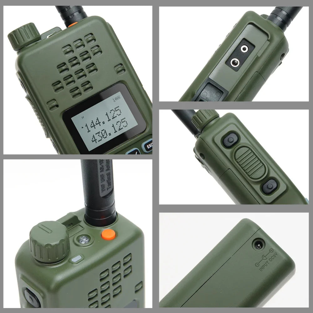 Baofeng AR-152 15W Walkie Talkie Two Way Radio 12000mAh GPS Tactical Long Range Walkie Talkie
