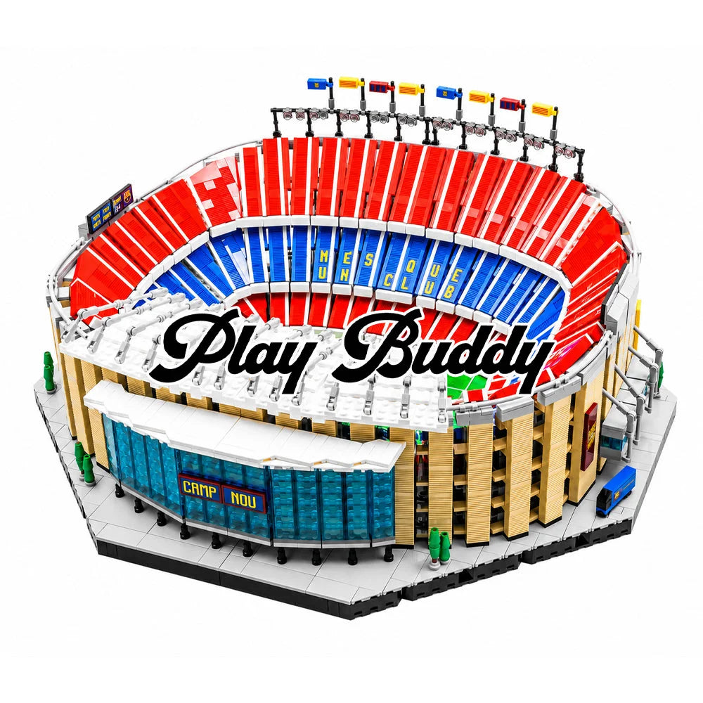 Barcelona Camp Nou (10284) 5509PCS Building Blocks Assembly Bricks - Barcelona Camp Nou - Building Blocks