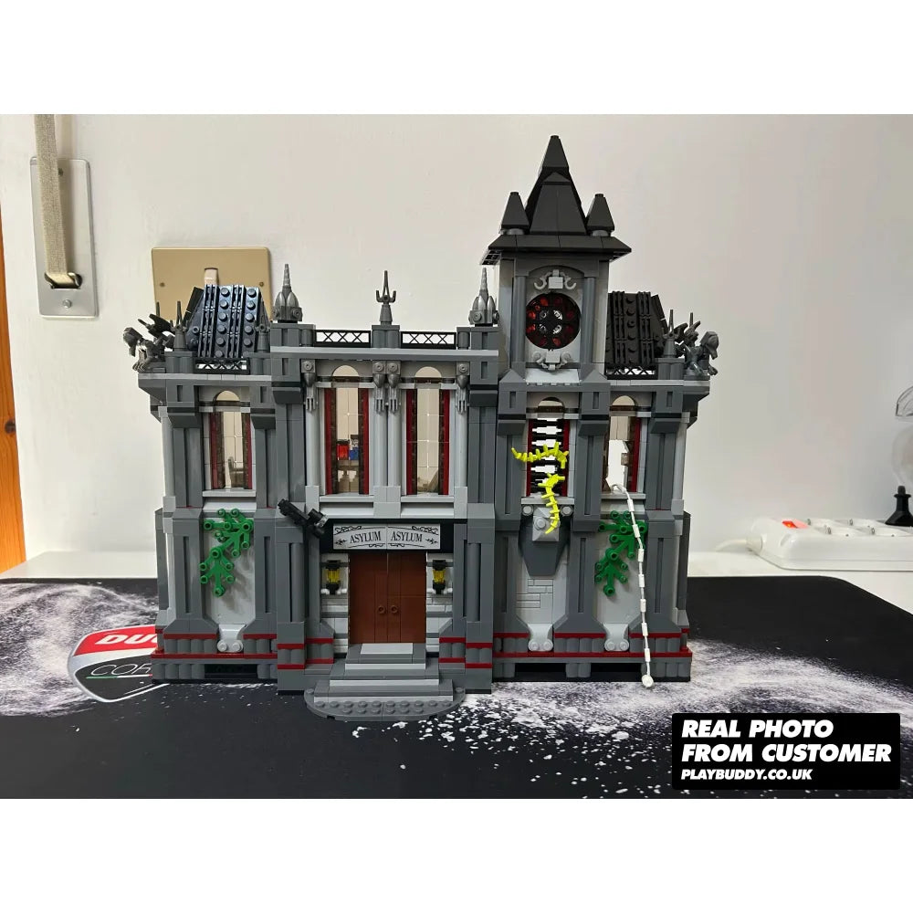 Batman Arkham Asylum Breakout (10937) 1619PCS Building Blocks w/ 8 Figures - Arkham Asylum Breakout - Building Blocks
