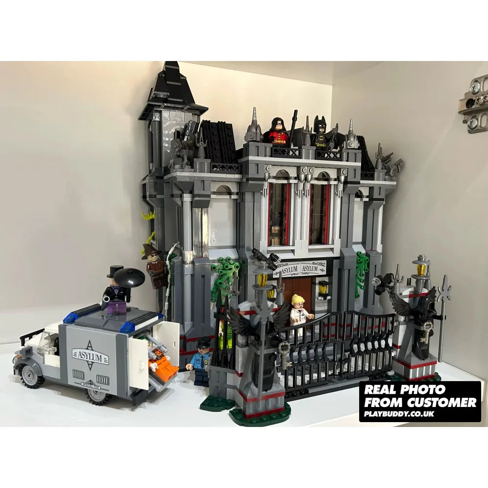 Batman Arkham Asylum Breakout (10937) 1619PCS Building Blocks w/ 8 Figures - Arkham Asylum Breakout - Building Blocks