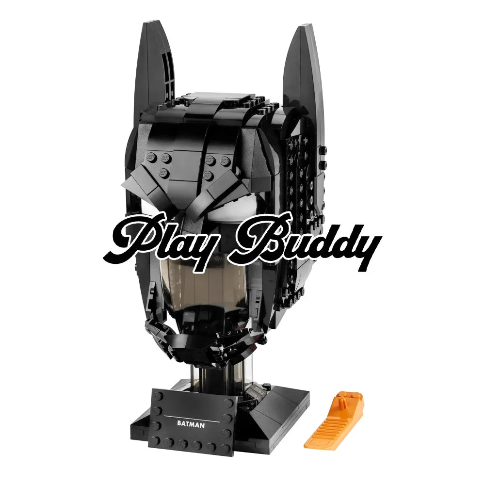 Batman Cowl (76182) Helmet Mask Building Blocks 410PCS Assembly Bricks Batman Cowl / 410 Pieces Building Blocks