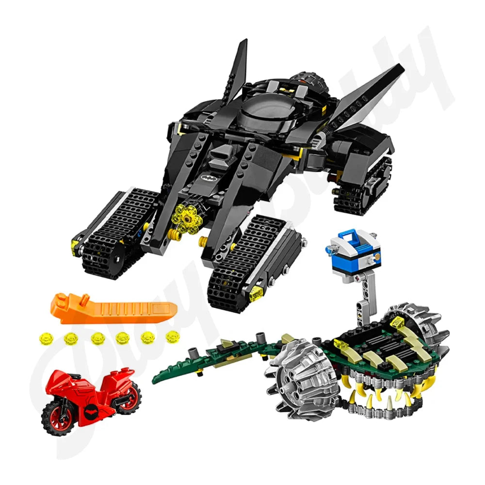 Batman Killer Croc Sewer Smash 759PCS Building Blocks (76055) MOC Bricks Kit Killer Croc Sewer Smash Building Blocks