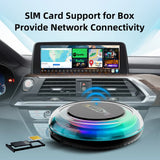 BMW Carplay AI BOX Multimedia Player Android 13 TV Box w/ YouTube & Netflix RM-KPL089B Apple CarPlay & Android Auto