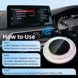 BMW Carplay AI BOX Multimedia Player Android 13 TV Box w/ YouTube & Netflix RM-KPL089B Apple CarPlay & Android Auto
