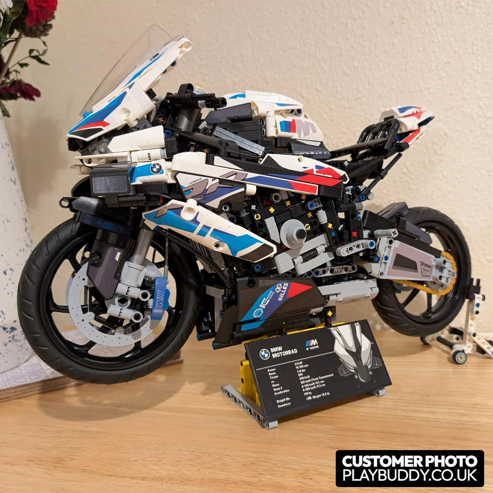 BMW M 1000 RR Motorcycle (42130) 1921PCS Building Blocks Assembly Bricks BMW M 1000 RR Building Blocks