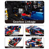 BMW M4 GT3 1:8 Sports Car 4556PCS Building Blocks MOC Bricks BMW M4 GT3 Building Blocks