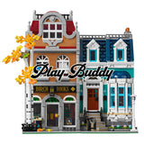 Bookshop (10270) 2504PCS Modular Building Blocks w/ 5 Figures - Bookshop - Building Blocks