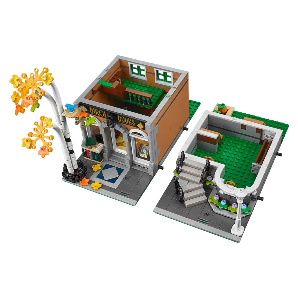 Bookshop (10270) 2504PCS Modular Building Blocks w/ 5 Figures - Bookshop - Building Blocks