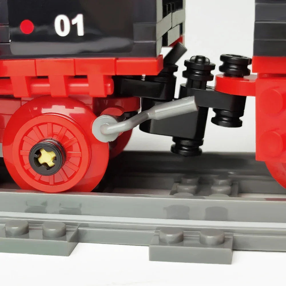 BR01 Locomotive Steam Train Railway Express Building Blocks Set 1173PCS BR01 Locomotive Building Blocks