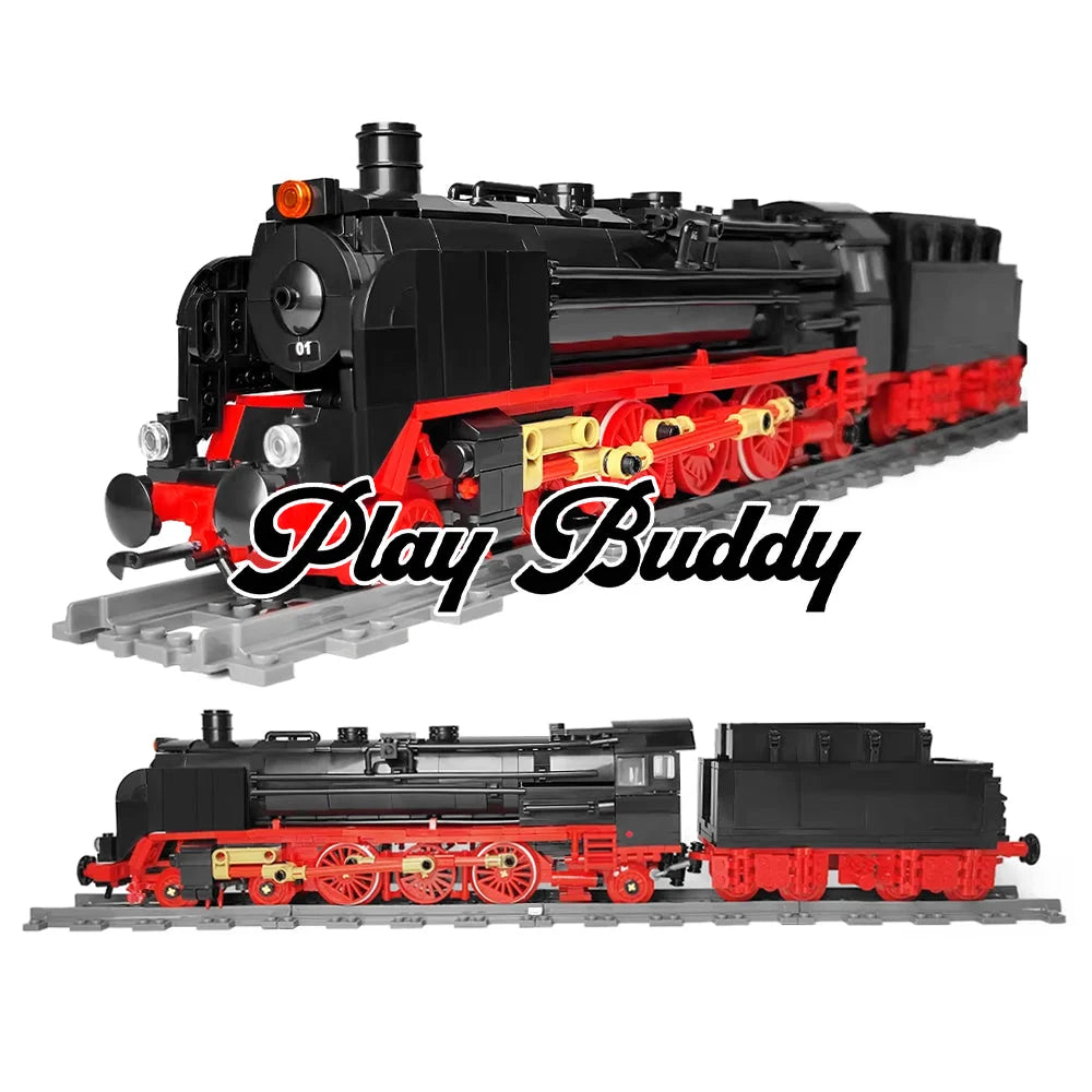 BR01 Locomotive Steam Train Railway Express Building Blocks Set 1173PCS BR01 Locomotive Building Blocks