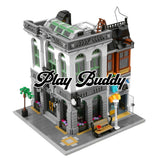 Brick Bank Building Blocks 2380PCS w/ 5 Figures (10251) ABS Kit Brick Bank Building Blocks
